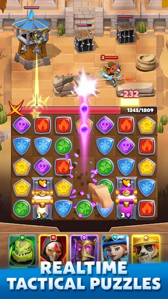 Puzzle Breakers: Champions War (Пазл Брейкерс)  [МОД Бесконечные деньги] Screenshot 4