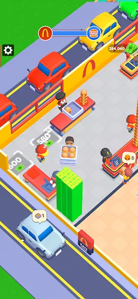 My Burger Shop: Burger Games (Май Бургер Шоп Игры)  [МОД Бесконечные деньги] Screenshot 2