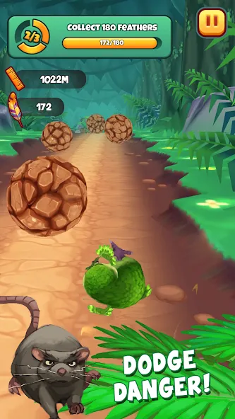 Kakapo Run: Animal Rescue Game (Какапо Ран)  [МОД Много монет] Screenshot 4