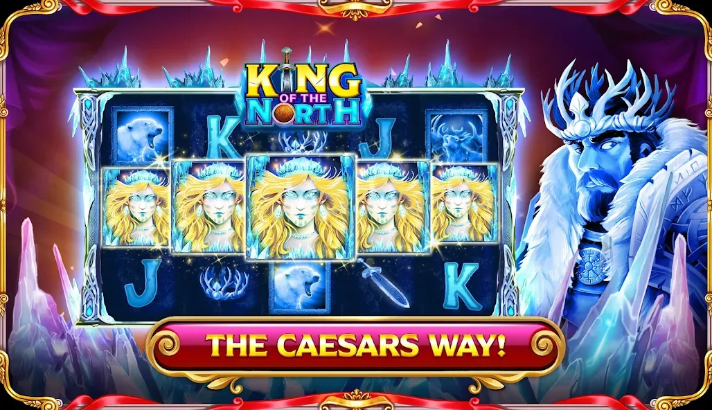 Caesars Slots: Casino Games (Сизарс Слотс)  [МОД Unlimited Money] Screenshot 3