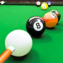 Скачать взломанную Billiards 8 Ball Pool Offline  [МОД Много монет] - стабильная версия apk на Андроид