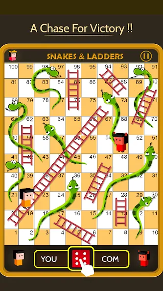 Snakes & Ladders: Online Dice!  [МОД Много денег] Screenshot 2