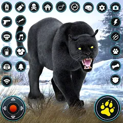 Взломанная Wild Black Panther Games  [МОД Все открыто] - стабильная версия apk на Андроид