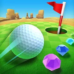 Скачать взлом Mini Golf King (Мини Гольф Кинг)  [МОД Все открыто] - последняя версия apk на Андроид