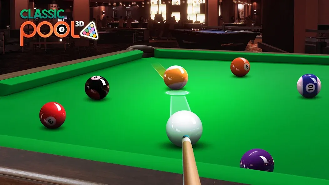 Classic Pool 3D: 8 Ball  [МОД Много денег] Screenshot 2