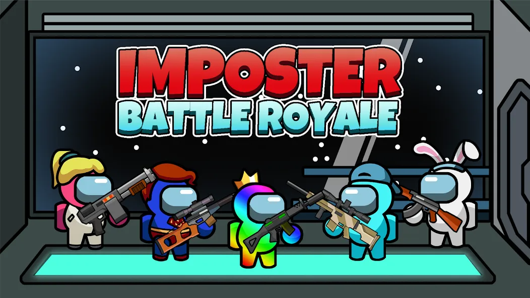 Imposter Battle Royale (Импостер Батл Рояль)  [МОД Menu] Screenshot 2