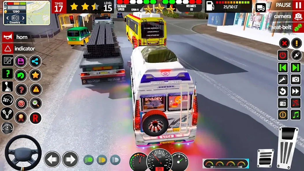 Euro Coach Bus Simulator 3D (Паблик Коуч Бас Драйвинг 3Д)  [МОД Все открыто] Screenshot 3