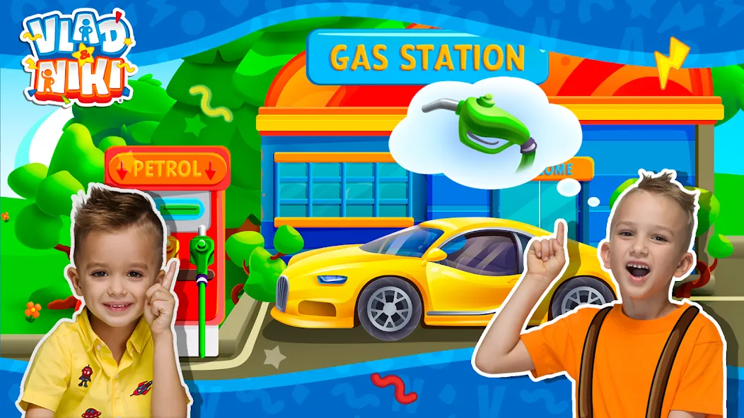 Vlad and Niki: Car Service  [МОД Меню] Screenshot 3