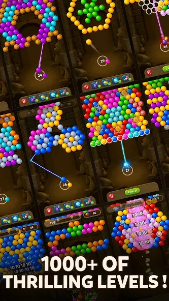 Bubble Pop Origin! Puzzle Game  [МОД Mega Pack] Screenshot 4