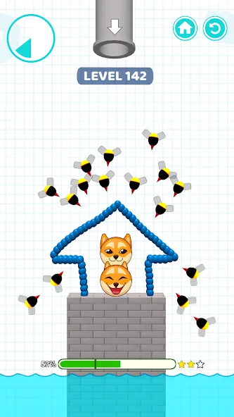 Save Balls: Brain Teaser Games  [МОД Бесконечные монеты] Screenshot 2