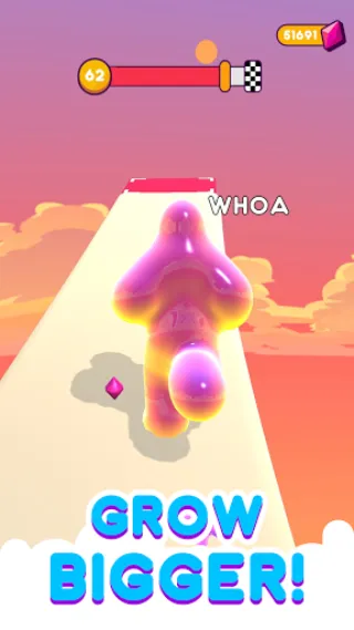 Blob Runner 3D (Блоб Раннер 3Д)  [МОД Много монет] Screenshot 2