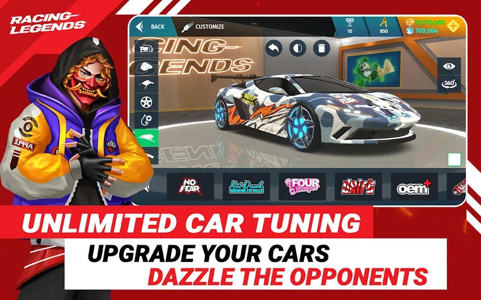 Racing Legends Funzy (Расинг Легендс Фанзи)  [МОД Много денег] Screenshot 3