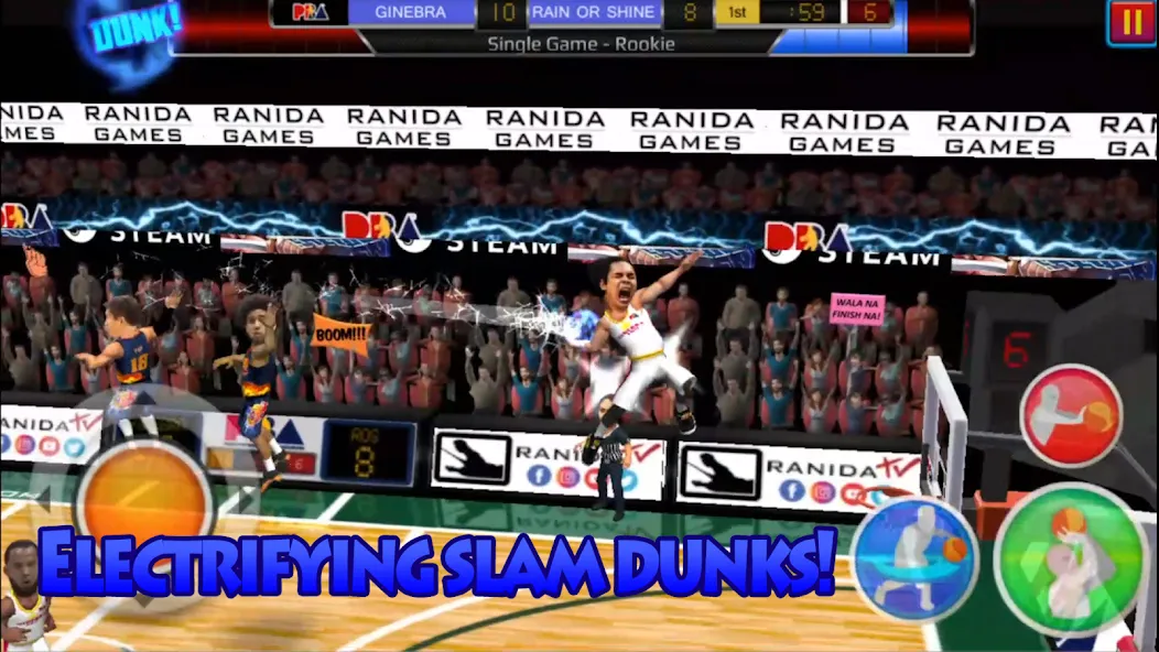 Basketball Slam! (Баскетбол Слэм)  [МОД Много монет] Screenshot 2