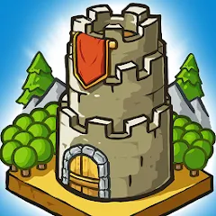 Взломанная Grow Castle - Tower Defense (Гроу Касл)  [МОД Бесконечные деньги] - последняя версия apk на Андроид