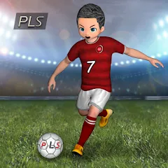 Скачать взлом Pro League Soccer (Про лига футбола)  [МОД Много денег] - стабильная версия apk на Андроид