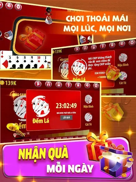 Tiến Lên Đếm Lá - Tien Len  [МОД Menu] Screenshot 3