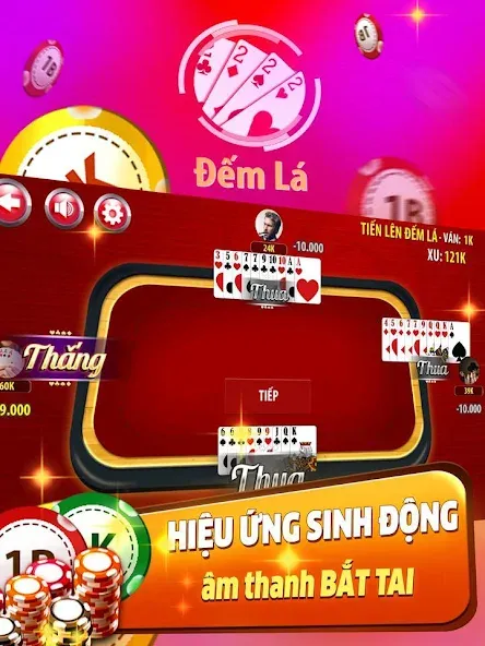 Tiến Lên Đếm Lá - Tien Len  [МОД Menu] Screenshot 4