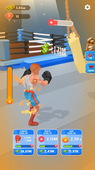 Tap Punch - 3D Boxing (Тап Панч)  [МОД Menu] Screenshot 1