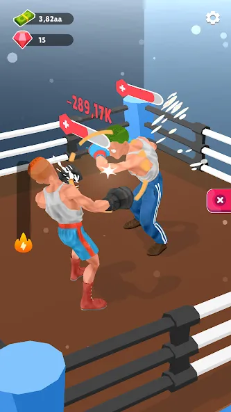 Tap Punch - 3D Boxing (Тап Панч)  [МОД Menu] Screenshot 2