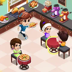 Взлом Cooking Restaurant Kitchen (Кукинг Ресторан Китчен)  [МОД Все открыто] - полная версия apk на Андроид