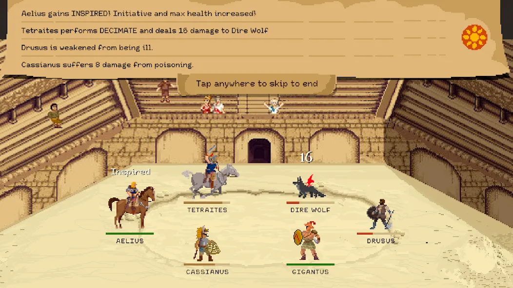 Gladiator manager (Гладиатор менеджер)  [МОД Бесконечные деньги] Screenshot 4