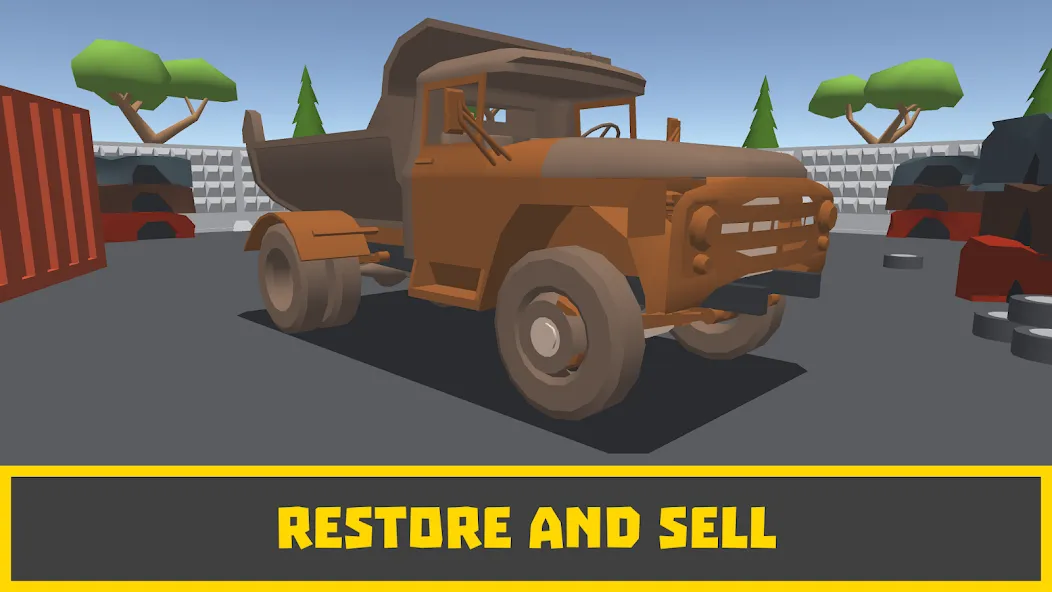 Retro Garage - Car Mechanic  [МОД Menu] Screenshot 3