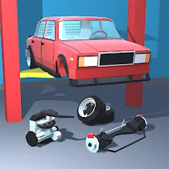 Взлом Retro Garage - Car Mechanic  [МОД Menu] - последняя версия apk на Андроид