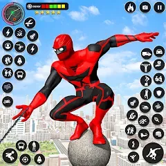 Взлом Spider Rope Games - Crime Hero  [МОД Много денег] - полная версия apk на Андроид