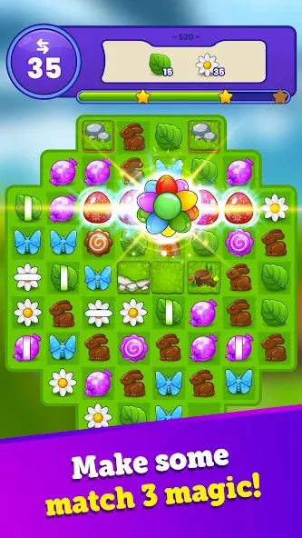 Easter Magic - Match 3 Game (Истер Мэджик)  [МОД Меню] Screenshot 5