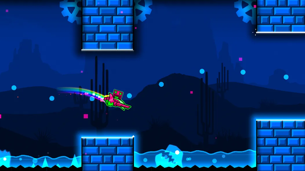 Geometry Dash SubZero (Геометрия Даш СабЗеро)  [МОД Много денег] Screenshot 4