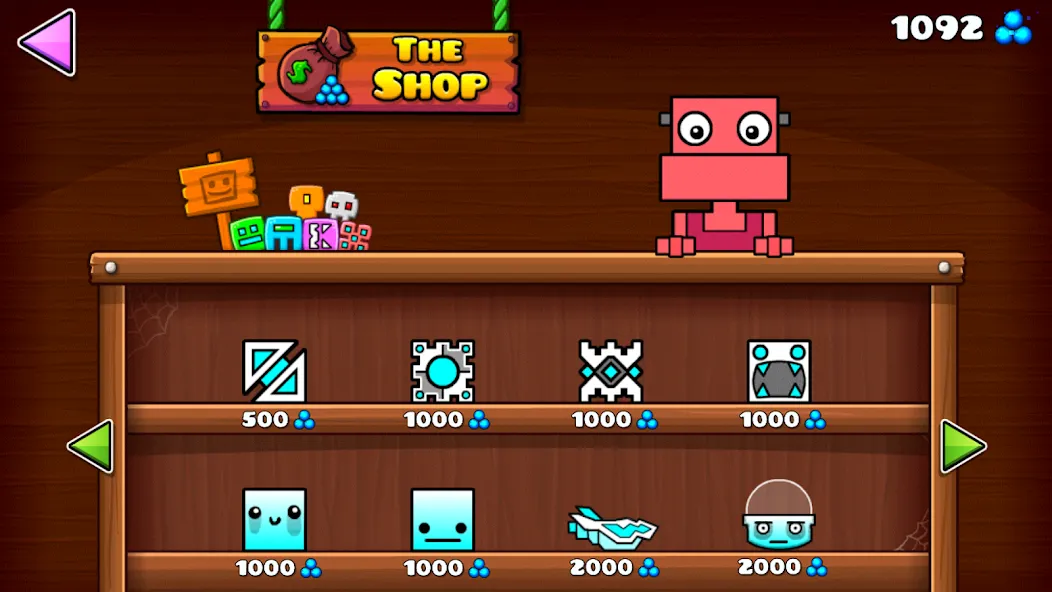 Geometry Dash World (Геометри Дэш Ворлд)  [МОД Mega Pack] Screenshot 3