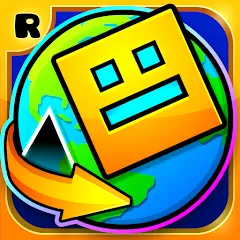 Взлом Geometry Dash World (Геометри Дэш Ворлд)  [МОД Mega Pack] - полная версия apk на Андроид