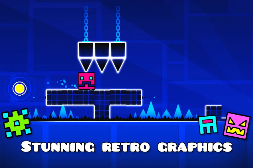 Geometry Dash Lite (Геометрия Дэш Лайт)  [МОД Все открыто] Screenshot 3