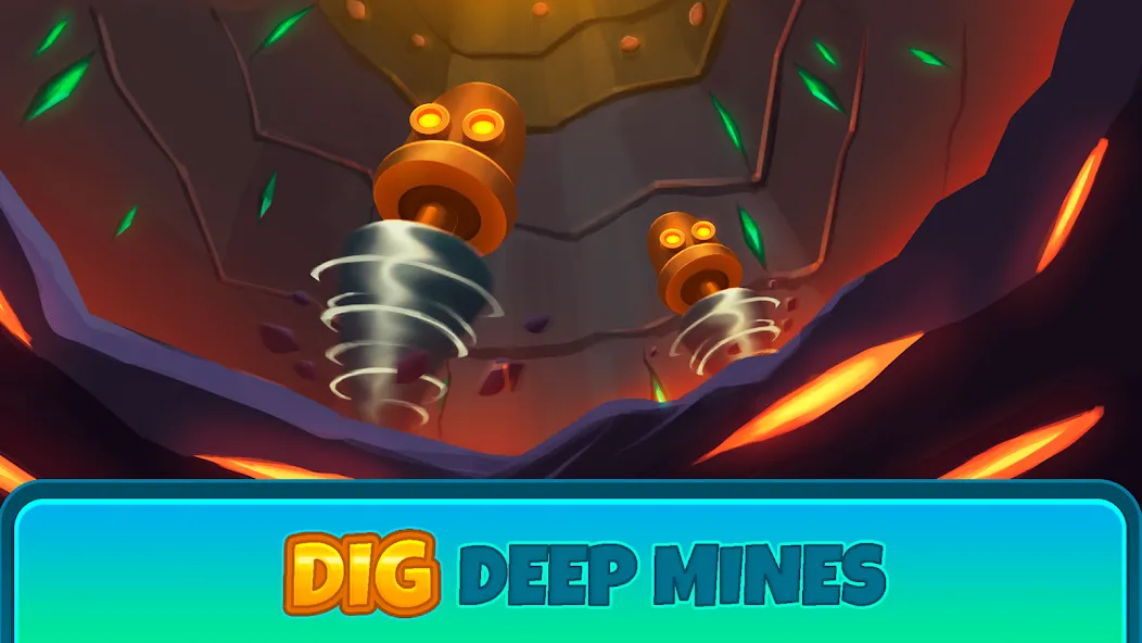 Deep Town: Idle Mining Tycoon (Дип Таун)  [МОД Все открыто] Screenshot 4