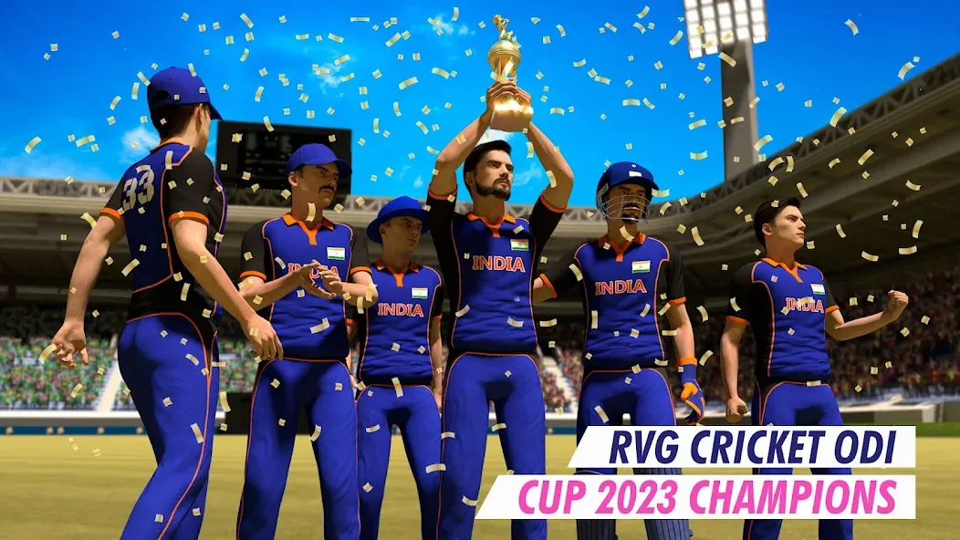 RVG Real World Cricket Game 3D (РВГ Реальная Мировая Крикетная Игра 3D)  [МОД Бесконечные деньги] Screenshot 3