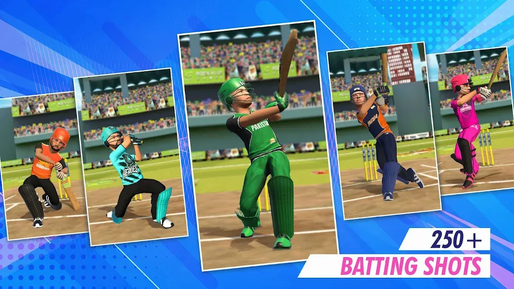 RVG Real World Cricket Game 3D (РВГ Реальная Мировая Крикетная Игра 3D)  [МОД Бесконечные деньги] Screenshot 4