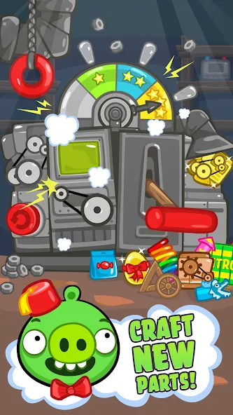 Bad Piggies (Бэд Пиггиз)  [МОД Mega Pack] Screenshot 3