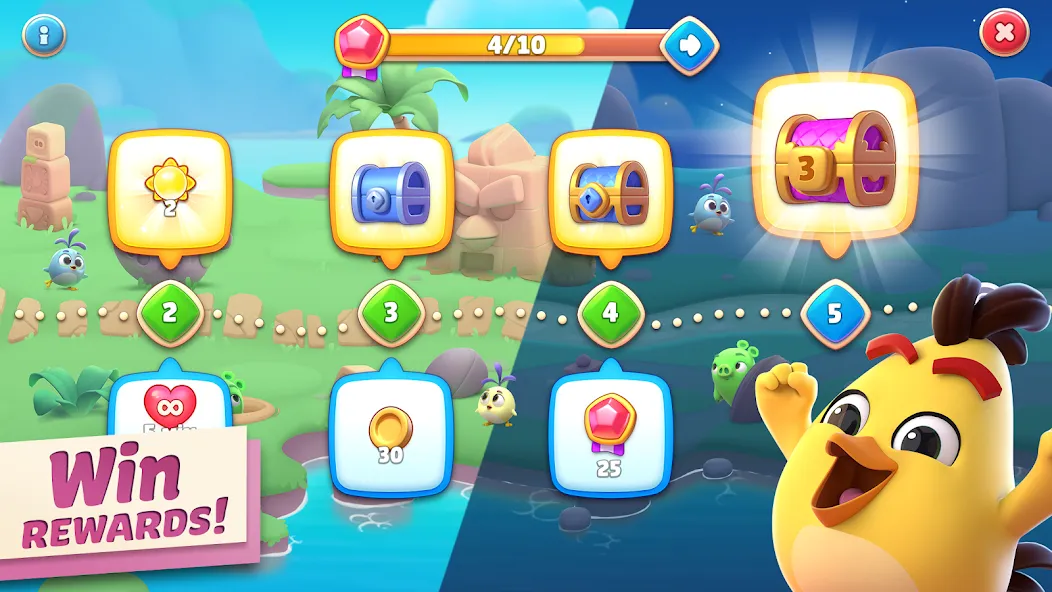 Angry Birds Journey (Энгри Бердс Джорни)  [МОД Unlimited Money] Screenshot 4