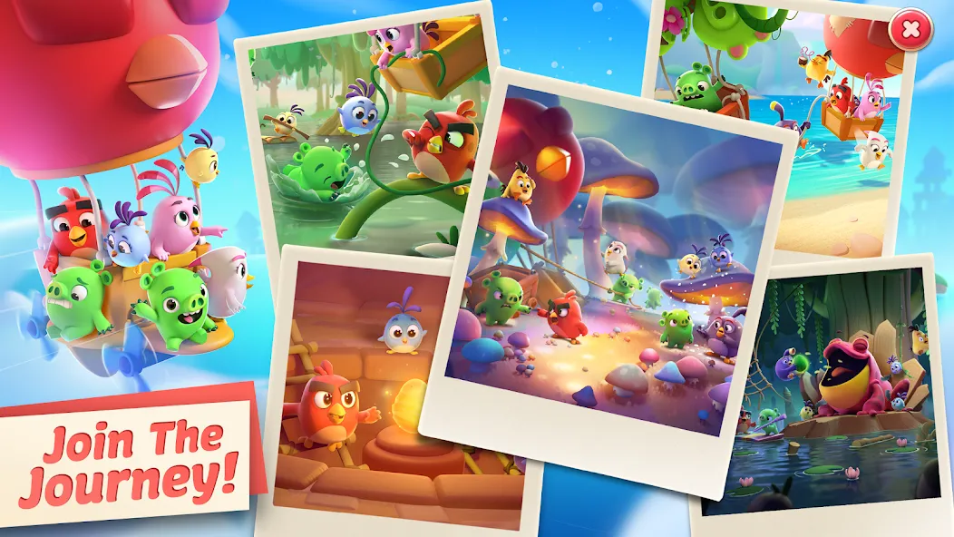 Angry Birds Journey (Энгри Бердс Джорни)  [МОД Unlimited Money] Screenshot 5