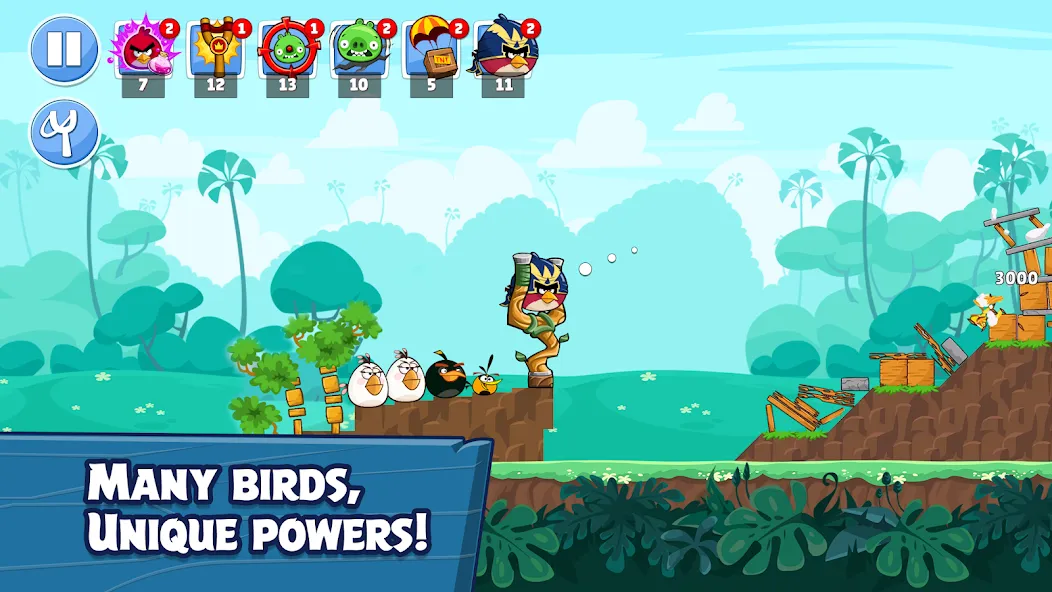 Angry Birds Friends (Энгри Брдс Френдс)  [МОД Меню] Screenshot 3