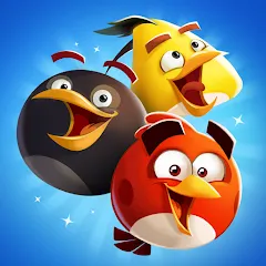 Скачать взломанную Angry Birds Blast (Энгри Бердс Бласт)  [МОД Бесконечные деньги] - последняя версия apk на Андроид