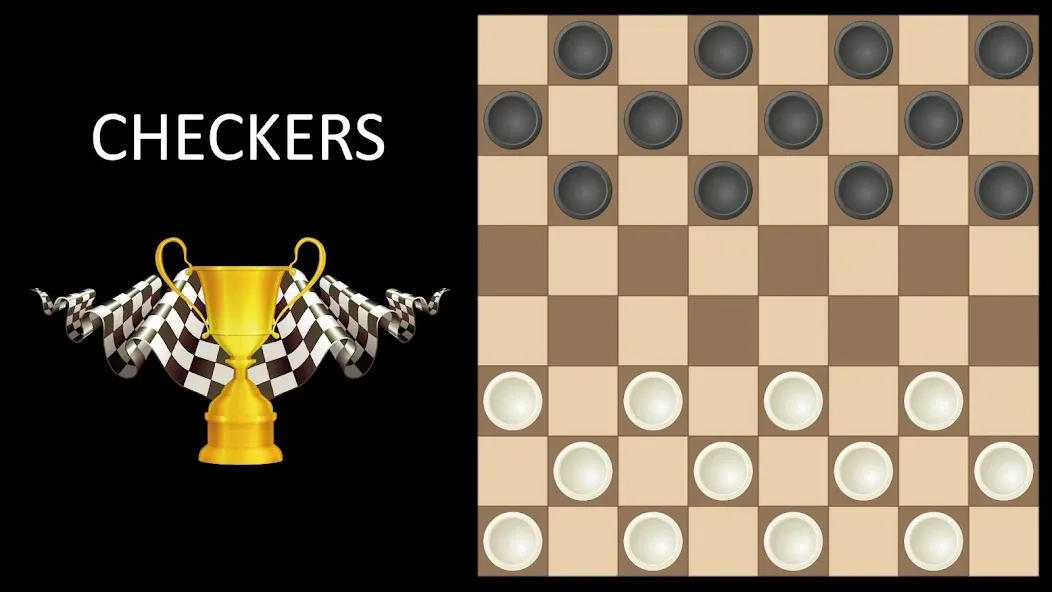 Checkers With Friends Game  [МОД Много монет] Screenshot 1