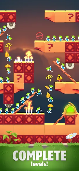 Lemmings (Леммингс)  [МОД Бесконечные монеты] Screenshot 1