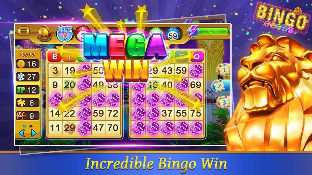 Bingo Happy HD - Bingo Games (Бинго Хэппи ХД)  [МОД Бесконечные деньги] Screenshot 4