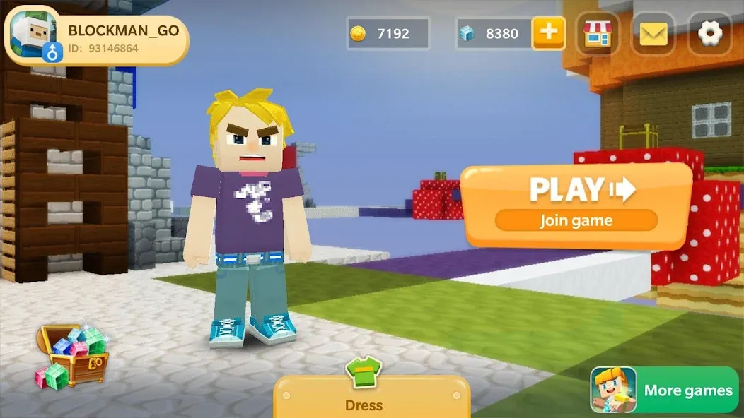 Sky Wars for Blockman Go (Скай Варс для Блокман Го)  [МОД Menu] Screenshot 1