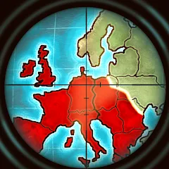 Скачать взломанную Risk of War - Wartime Glory  [МОД Бесконечные монеты] - последняя версия apk на Андроид