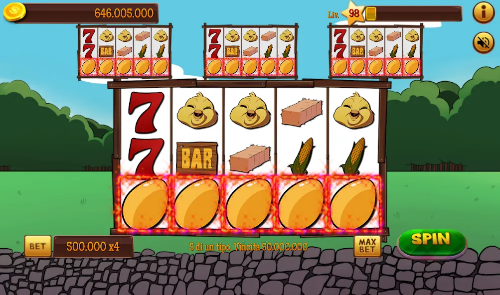 Slot Gallina 4 (Слот Галлина 4)  [МОД Menu] Screenshot 1