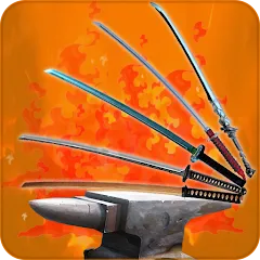 Взлом Katana Collection : blacksmith  [МОД Menu] - стабильная версия apk на Андроид