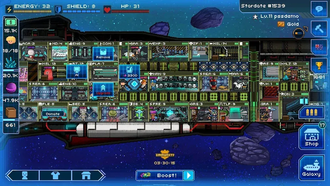 Pixel Starships™ (Пиксель Звездные Корабли)  [МОД Unlimited Money] Screenshot 5