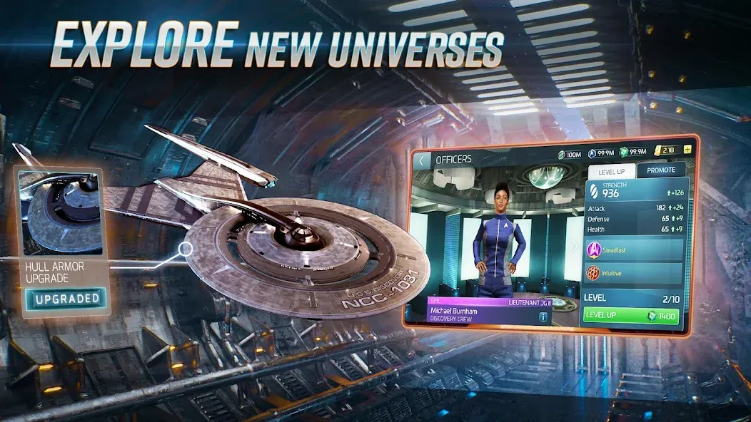 Star Trek™ Fleet Command (Стар Трек Флот Комманд)  [МОД Unlocked] Screenshot 1